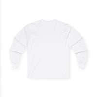 White Ghostpeak Long Sleeve Tee Minimal Logo