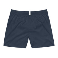 Men's Navy Mid-Length Ghost Peak Swim Shorts