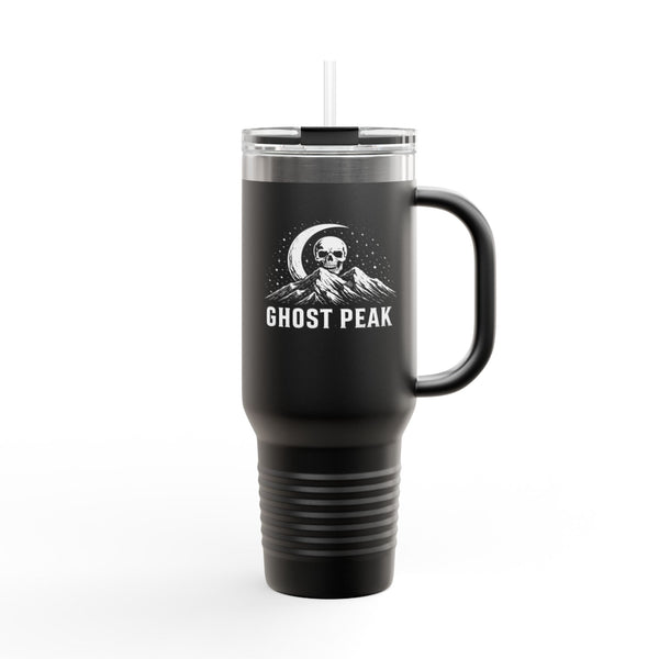 Ghost Peak 40oz Insulated Travel Mug with Handle & Lid (7 Colors)