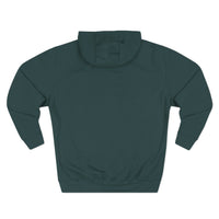 Sports Green Ghost Peak Hoodie Minimal Logo