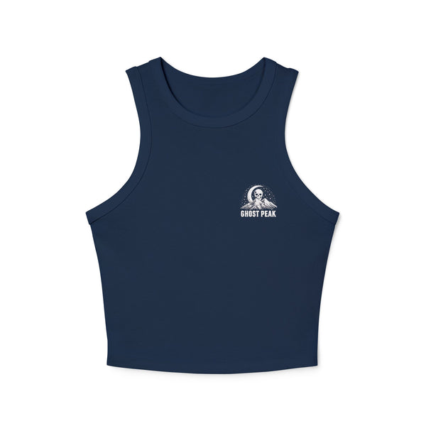 Women's Racer Tank Top Dark Moon Ghost Peak (5 colors)
