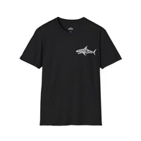 Ghost Peak Skeleton Shark T-Shirt