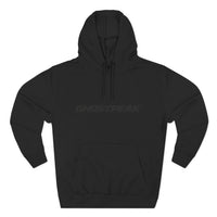 Black Ghost Peak Hoodie Minimal Logo
