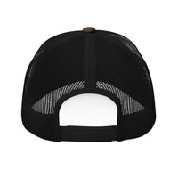 Camouflage Trucker Hat — Embroidered 'GHOSTPEAK' Mountain Logo