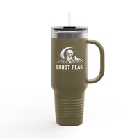 Ghost Peak 40oz Insulated Travel Mug with Handle & Lid (7 Colors)