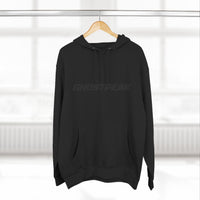 Black Ghost Peak Hoodie Minimal Logo