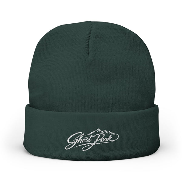 Embroidered Ghost Peak Beanie (4 colors)