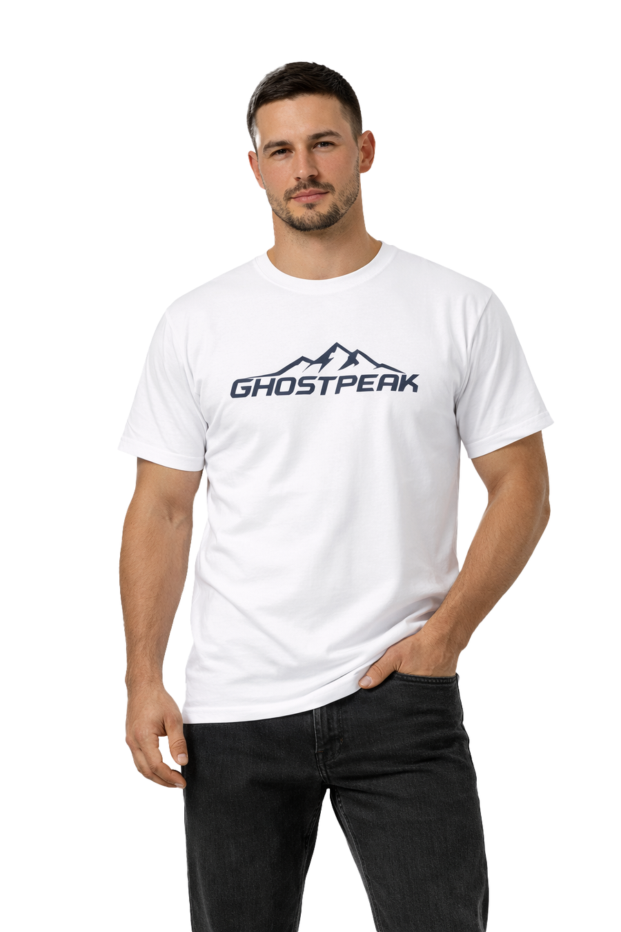 Ghostpeak Mountain Outline T-Shirt