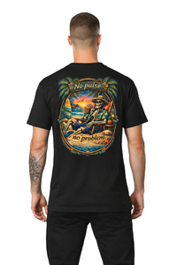 Ghost Peak Beach Collection No Pulse No Problem T-shirt