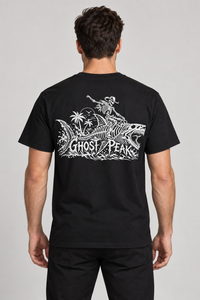 Ghost Peak Skeleton Shark T-Shirt
